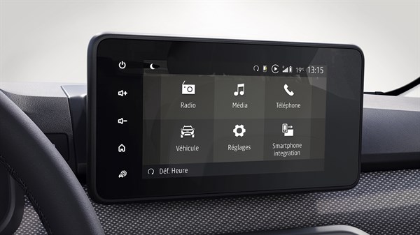 Ekran osetljiv na dodir - Dacia Media Display
