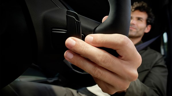 Dacia Bigster - palettes au volant