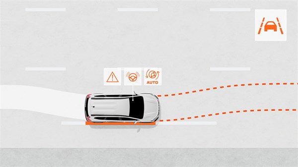 Dacia Jogger - lane-keeping assist system