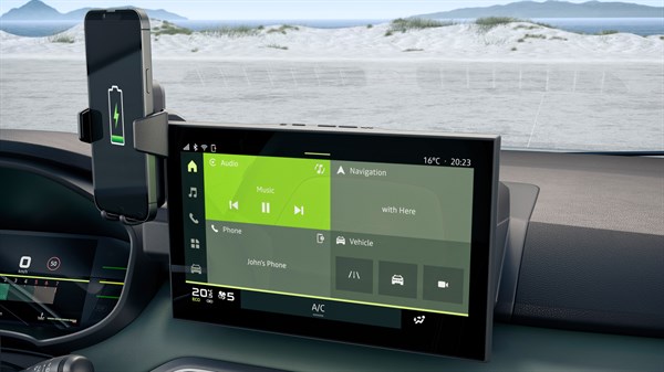 Dacia Sandero Stepway accessories - Inductive wireless smartphone charger