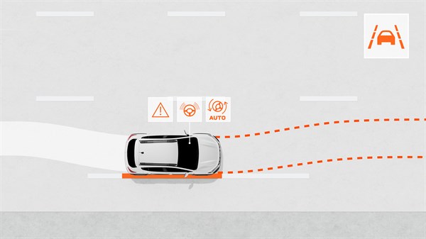 Dacia Sandero Stepway - lane-keeping assist system