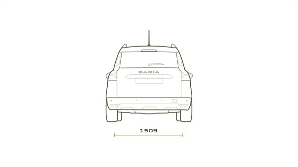 Dimensions - Dacia Jogger 7-seater